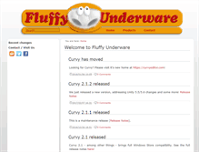 Tablet Screenshot of fluffyunderware.com